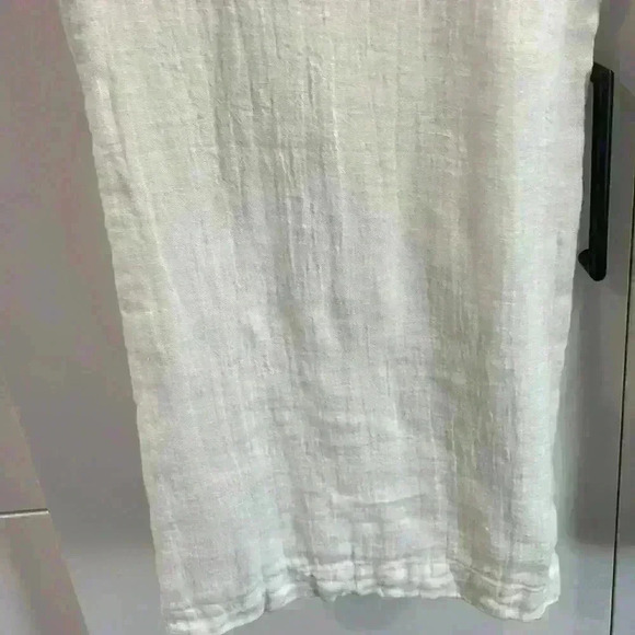 Caroline Rose Size 2X White 100% Linen Pull On
Wide Leg Pants Lightweight Travel - Picture 13 of 15